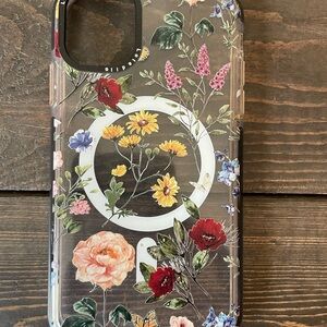 Floral Phone Case with MagSafe Compatibility